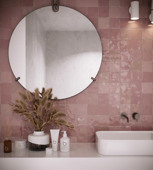 ATELIER Vieux rose - GLOSSY 10x10